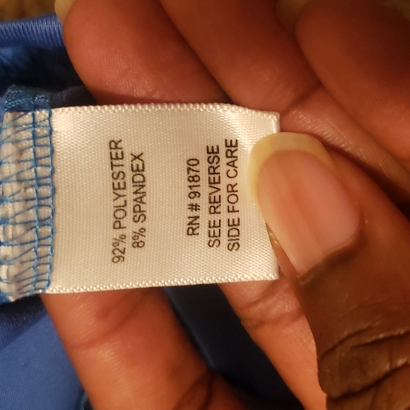 Bolle Women's Blue Tennis Tank - Picture 4 of 9